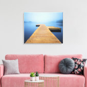 Toile Quai sur le lac (Insitu(Salon))