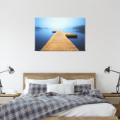 Toile Quai sur le lac (Insitu(Chambre))