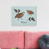 Toile Quail Art (Insitu(Salon))