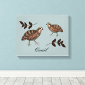 Toile Quail Art (Insitu (Plancher de Bois))