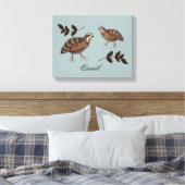 Toile Quail Art (Insitu(Chambre))