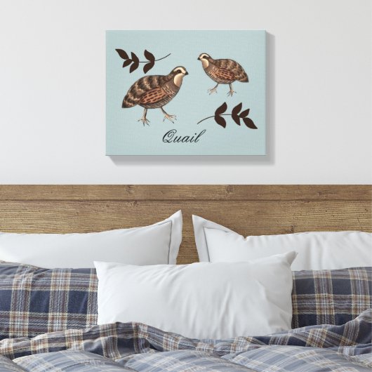 Toile Quail Art (Insitu(Chambre))