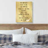 Toile Quand Dieu vous pousse à la cote (Insitu(Chambre))