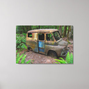 Toile Quand la journée de travail est terminée