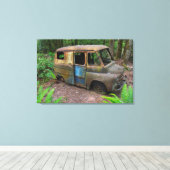 Toile Quand la journée de travail est terminée (Insitu (Plancher de Bois))