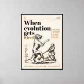 Toile Quand l'évolution est câblée, les Grands Danois so (Recto)