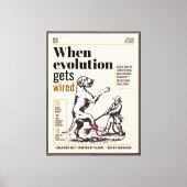 Toile Quand l'évolution est câblée, les Grands Danois so (Recto)