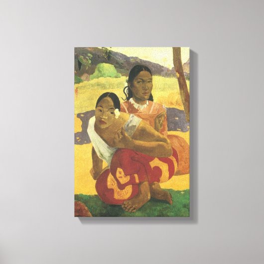 Toile Quand vous marierez-vous ? par Paul Gauguin, Art V (Recto)