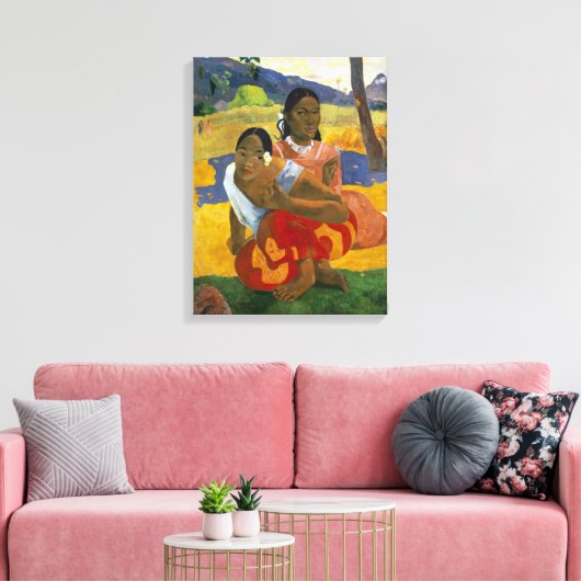 Toile Quand Vous Marierez-Vous ? | Paul Gauguin | (Insitu(Salon))