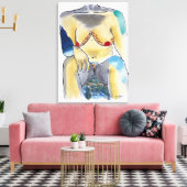 Toile Quandro de Nu Féminin (Insitu(Salon))