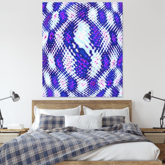 Toile Quantum Nebula Formation Design  (Insitu(Chambre))