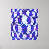 Toile Quantum Nebula Formation Design (Recto)