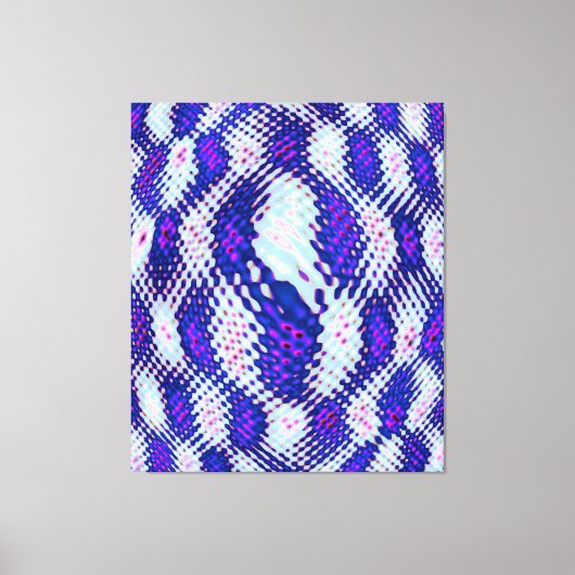 Toile Quantum Nebula Formation Design  (Recto)