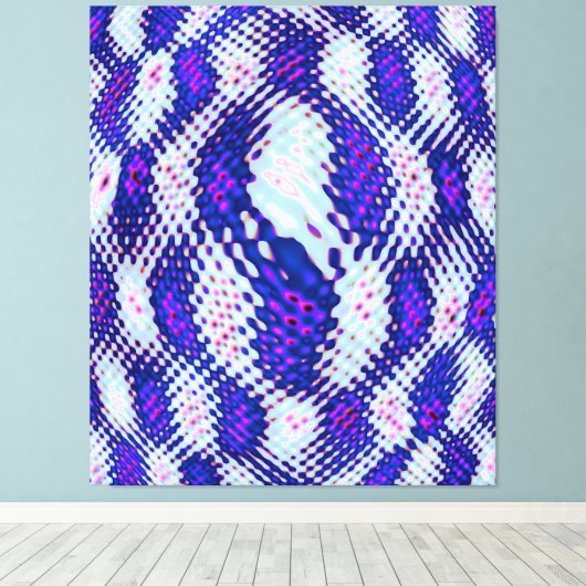 Toile Quantum Nebula Formation Design  (Insitu (Plancher de Bois))