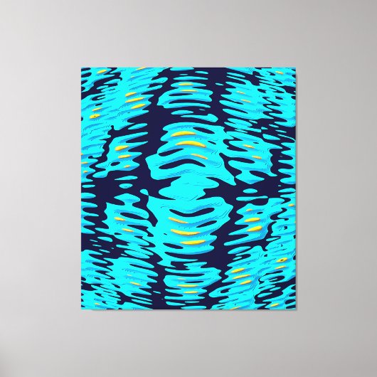 Toile Quantum Wave Formation Design  (Recto)