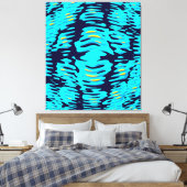 Toile Quantum Wave Formation Design  (Insitu(Chambre))