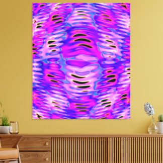 Toile Quantum Wave Kinetic Art painting 