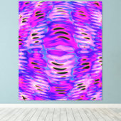 Toile Quantum Wave Kinetic Art painting  (Insitu (Plancher de Bois))