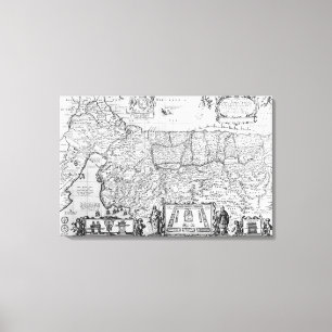 Toile Quarante ans de voyages des enfants d'Israël