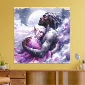 Toile Quaraun & BoomFuzzy - Embrasser (Insitu(Salon))