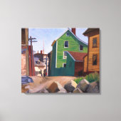 Toile Quartier italien, Gloucester | Edward Hopper | (Recto)