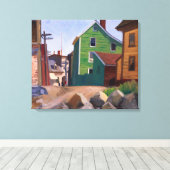 Toile Quartier italien, Gloucester | Edward Hopper | (Insitu (Plancher de Bois))