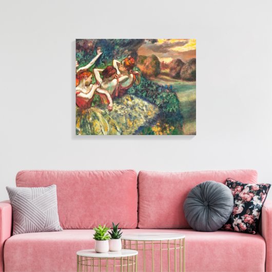 Toile Quatre Danseurs | Edgar Degas | (Insitu(Salon))