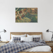 Toile Quatre Danseurs, Peinture impressionniste, Edgar D (Insitu(Chambre))