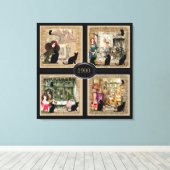 Toile Quatre fois Anton Pieck (Insitu (Plancher de Bois))