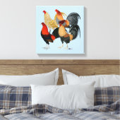 Toile Quatre gamecocks (Insitu(Chambre))