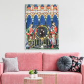 Toile Quatre joueurs arabes de jacquet (Insitu(Salon))