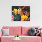 Toile Quatre Roses par Franz Dvorak (Insitu(Salon))