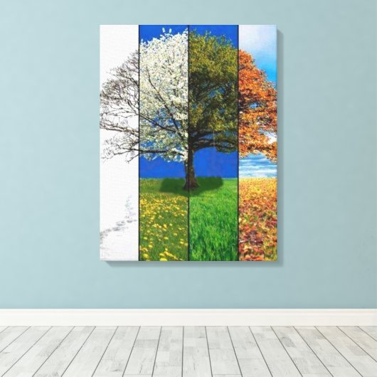 Toile Quatre saisons (Insitu (Plancher de Bois))