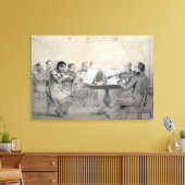 Toile Quatuor du compositrice comte A. F. Lvov, 1840 (Insitu(Salon))