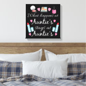 Toile Que se passe-t-il chez Auntie's (Insitu(Chambre))