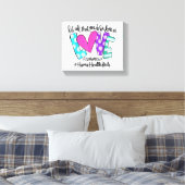 Toile Que Tout Ce Que Vous Faites Soit Fait Dans L'Amour (Insitu(Chambre))