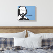 Toile Québec Samuel de Champlain 1608 Signature Français (Insitu(Chambre))