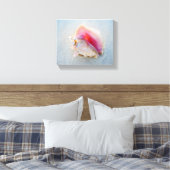 Toile Queen Conch Shell sur Bahamas Beach (Insitu(Chambre))