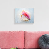 Toile Queen Conch Shell sur Bahamas Beach (Insitu(Salon))