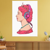 Toile Queen Music (Insitu(Salon))