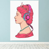 Toile Queen Music (Insitu (Plancher de Bois))