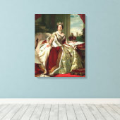 Toile Queen Victoria Portrait (Insitu (Plancher de Bois))