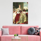Toile Queen Victoria Portrait (Insitu(Salon))