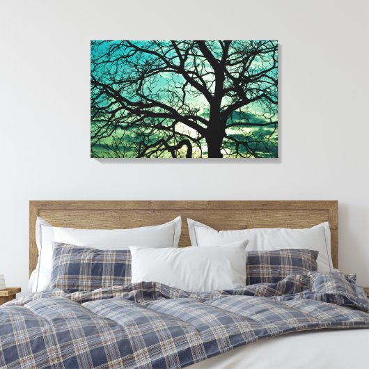 Toile Quelle est la jalousie de la lune ? (Insitu(Chambre))