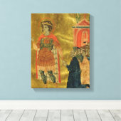 Toile Quelques frères priant pour Saint Théodore (Insitu (Plancher de Bois))