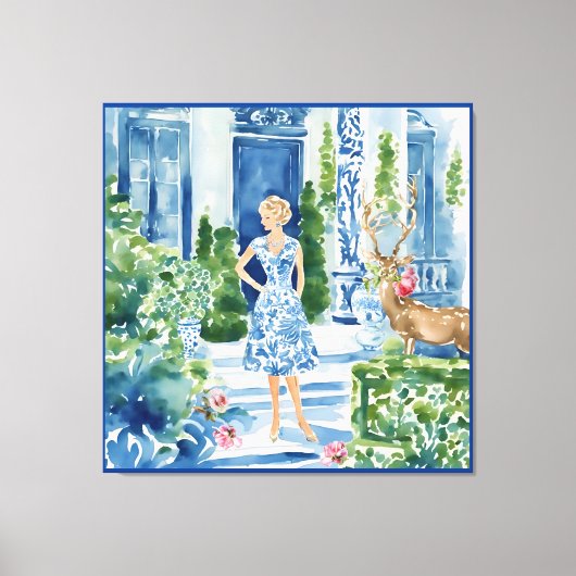 Toile Quelqu'un a mangé tous les roses (Recto)