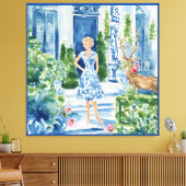 Toile Quelqu'un a mangé tous les roses (Insitu(Salon))