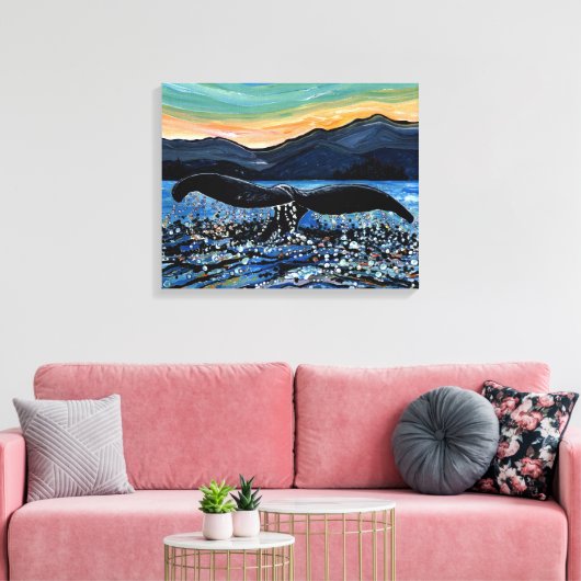 Toile Queue de baleine (Insitu(Salon))
