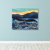 Toile Queue de baleine (Insitu (Plancher de Bois))