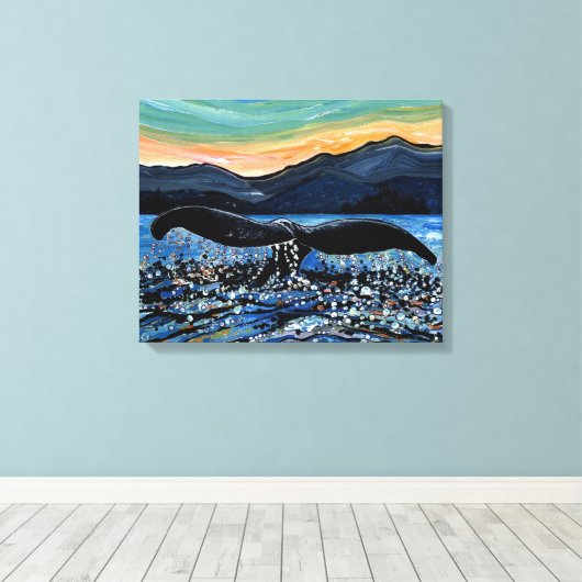 Toile Queue de baleine (Insitu (Plancher de Bois))
